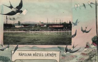 Kápolna fecskékkel, s: JD (fl)