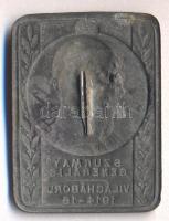 Osztrák-Magyar Monarchia 1914-1916. "Szurmay Generális - Világháború" horgany sapkajelvény...