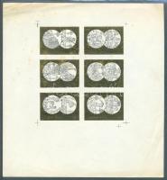 1960-as évek Gyufacimke sorozat próbanyomata