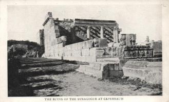 Capernaum synagogue ruins, Judaica