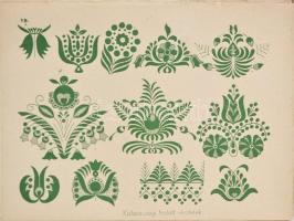 cca 1930 Magyar motivumok gyüjteménye 40 lapon. Összeáll. és kiad. Gergely János. Újpest, é.n., szer...