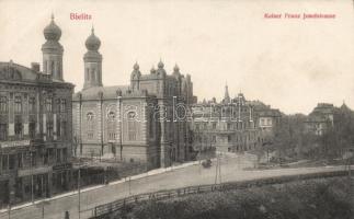 Bielsko Franz Joseph street, synagogue, dental studio
