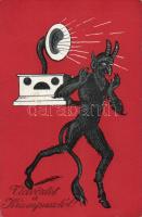 Krampus, gramophone (small tear)