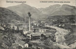 Petrozsény the station of the wire rope way (EK)