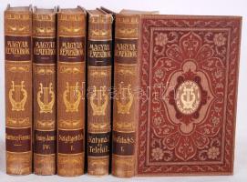 Remekírók Képes Könyvtára I.-LV. (1 hiánnyal) Bp, 1905 körül. Franklin. Mindegyik egységes, ritka Leszik féle, festett, aranyozott egészvászon kötésben. Kiváló állapotban