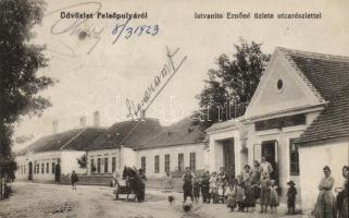 Felsőpulya the shop of Istvanits Ernőné