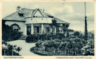 Balatonfüred Peremartoni Nagy Sándor villája (EB)