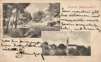 Lad - Németlad Fő utca, római katolikus templom (fa)