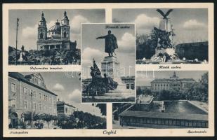 14 db régi képeslap Magyarország és a Történelmi Magyarország területeiről