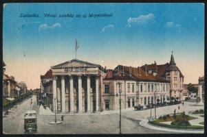 5 db régi képeslap Horvátországból (Zagreb) és a Vajdaságból (Zimony és Szabadka)