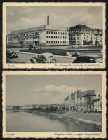 Ungvár 2 unused postcards