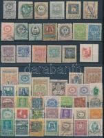 50 klf okmány- és illetékbélyeg 2 db stecklapon