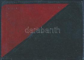 Hungarian military, handmade postcard from WWII, using the canvas of a fell down Russian airplane / ...