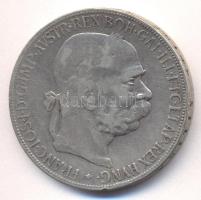 Ausztria 1900. 5K Ag T:3 Austria 1900. 5 Corona Ag C:F