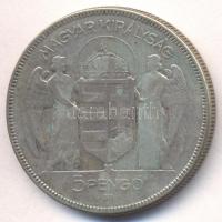 1930. 5P Ag "Horthy-jobbra" T:3