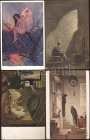 42 db régi festményreprodukció