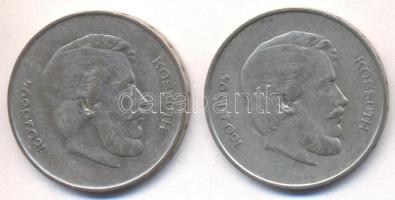 1947. 5Ft Ag "Kossuth" (2x) T:vegyes