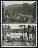 99 db modern, fekete-fehér, zömében erdélyi képeslap