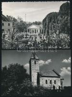 199 db modern, magyar városképes lap, ebből 100 fekete-fehér és 99 színes