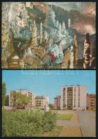 199 db modern, magyar városképes lap, ebből 100 fekete-fehér és 99 színes