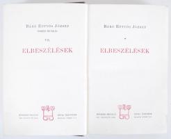 Báró Eötvös József: Elbeszélések, Bp., 1902. Révai. Festett, aranyozott Gottermayer egészvászon köté...