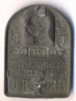 Osztrák-Magyar Monarchia 1915. "6. Tábori Tüzérezred FJI Weihnachten im Felde" horgany sap...