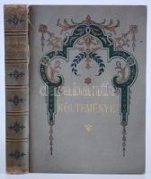Erélyi Béla: Költemények. Dedikált! Bp., 1896 Pfeiffer Ferdinánd. Festett, aranyozott egészvészon kö...