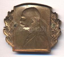 Osztrák-Magyar Monarchia 1915. "Ferenc József" tombak sapkajelvény (33x40mm), készítő: &qu...