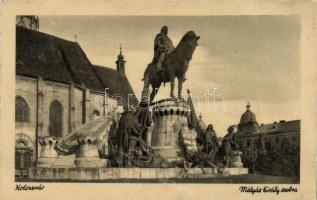 Kolozsvár Mátyás szobor / statue