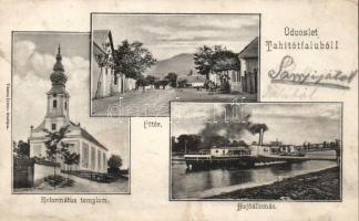 Tahitótfalu hajóállomással (fl)