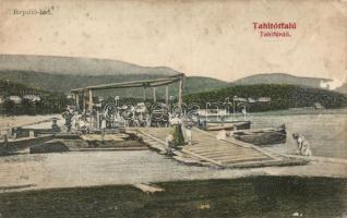 Tahitótfalu Tahifürdő, repülőhíd (EB)