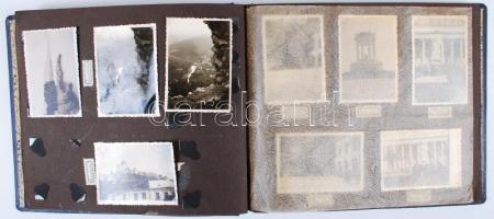 1937 Olaszországi utazás album 60 képpel