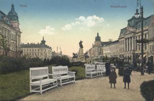 Arad Kossuth park, Divald & Monostory