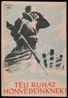 cca 1943 Téli ruhát a honvédeknek gyűjtés röplap