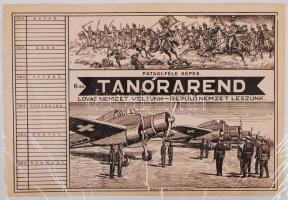 Pataki órarend Lovas nemzet voltunk - repülő nemzet leszünk