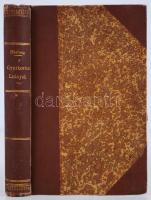 Herczeg Ferenc: A Gyurkovics-leányok. Bp., 1893, Singer és Wolfner. Újrakötve, félvászon kötésben, márványozott lapszélekkel