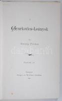 Herczeg Ferenc: A Gyurkovics-leányok. Bp., 1893, Singer és Wolfner. Újrakötve, félvászon kötésben, m...