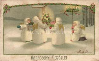 Christmas s: Pauli Ebner, litho (fl)