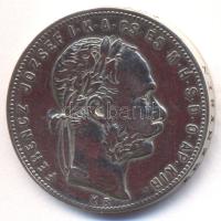 1880KB 1Ft Ag "Ferenc József" T:2