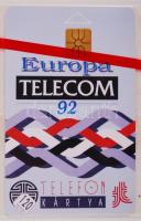 1992 Európa Telecom, 120e Matáv-telefonkártya eredeti csomagolásban