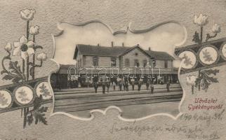 Gyékényes vasútállomás, Art Nouveau