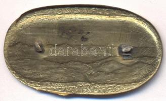 Osztrák-Magyar Monarchia 1914-1918. "211. Dandár- DURAZZO" tombak sapkajelvény (51x29mm) s...