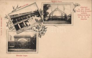 Algyógy Gróf Kún Kocsárd székely földmíves iskola, EMKE alapítás / agricultural school