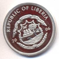 Libéria 2006. 5$ Ag "Kolumbusz Kristóf" T:PP
Liberia 2006. 5 Dollars Ag "Christopher ...
