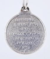 Ezüst (Ag) karlánc II. János Pál pápa 1991-es magyarországi látogatásának emlékére készült ezüst (Ag...