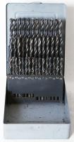 Fúrófej készlet 41 db-os 6-10-ig, eredeti fém dobozában, 19×15 cm