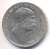 Ausztria 1908. 1K Ag "Jubileum" T:1- Austria 1908. 1 Corona Ag "Jubilee" C:AU