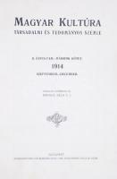 1914 Magyar Kultúra. Társadalmi és tudományos szemle. Felelős szerk. Bangha Béla S.J., teljes évfoly...