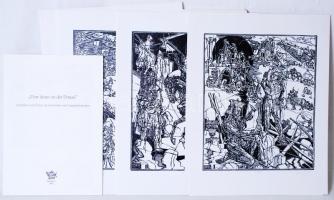 Kőnig Róbert (1951- ): Dort drunt an der Donau. Graphiken von Robert König zur Geschichte der Ungarn...