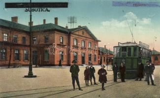 Szabadka railway station, tram, vissza So.Stpl